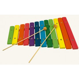 Dětské hudební nástroje - Xylofón - 12 tónů