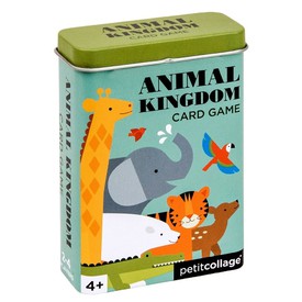 Petitcollage Karty v dóze království zvířat