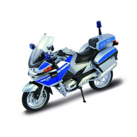 Welly - Motocykl BMW R1200RT Police model 1:18 modrý