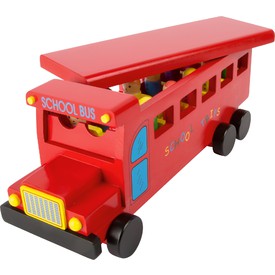 Small Foot Dřevěný školní autobus