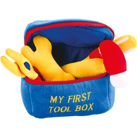 Small Foot Textilní hračky box s nářadím