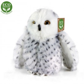 Rappa Plyšová polární sova 18 cm ECO-FRIENDLY