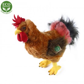 Rappa Plyšový kohout stojící 33 cm ECO-FRIENDLY