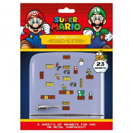 Sada magnetek Super Mario (23 ks)