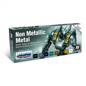 Vallejo: Game Color Set - Non Metalic Metal