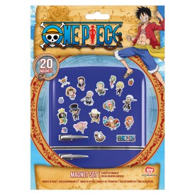 Sada magnetek One Piece - Chibi (20 ks)