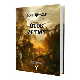 Lone Wolf: Útok ze tmy (vázaná) + záložka