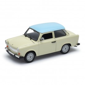 Welly Trabant 601 1:24 béžový s modrou střechou