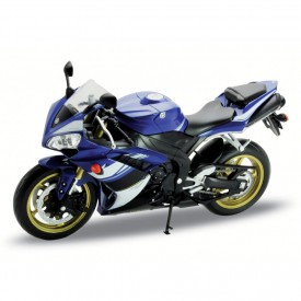 Welly Motocykl Yamaha YZF-R1 1:10 modrá