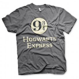 Tričko Harry Potter - Hogwarts Express, šedé