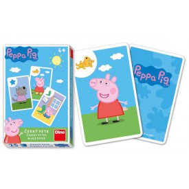 Dino Hrací karty Peppa Pig Černý Petr
