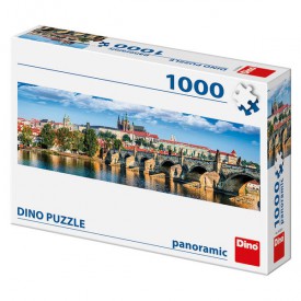 Dino Puzzle Panoramatické Hradčany 1000 dílků