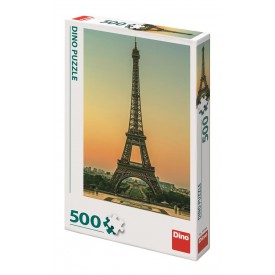 Dino Puzzle Eiffelovka za soumraku 500 dílků