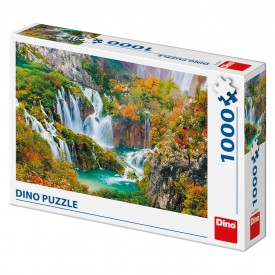 Dino Puzzle Plýtvická jezera 1000 dílků