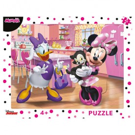 Dino Puzzle Růžová Minnie 40 dílků