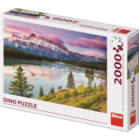 Dino Puzzle Skalnaté hory 2000 dílků