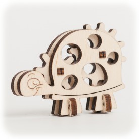 CuteWood Dřevěné 3D puzzle Želva