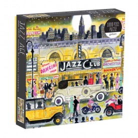 Galison Puzzle Jazzový klub 1000 dílků
