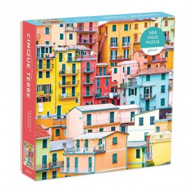 Galison Puzzle Pozdrav z Cinque Terre 500 dílků