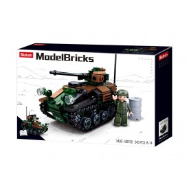 Sluban Model Bricks M38-B0750 Malý tank 2v1