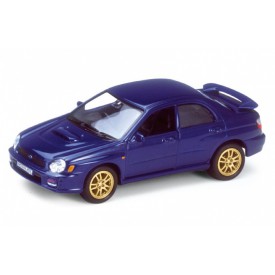 Welly - Subaru Impreza WRX model 1:34 modrý