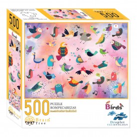Brain Tree Puzzle Pohádkoví ptáci 500 dílků