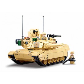 Sluban Model Bricks M38-B0892 Bitevní tank M1A2 SEP V2 Abrams