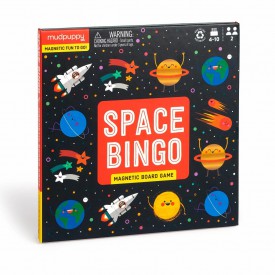 Mudpuppy Magnetická desková hra vesmírné bingo