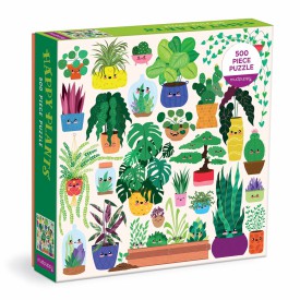 Mudpuppy Puzzle Šťastné rostliny 500 dílků