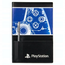 Zápisník s propiskou PlayStation - X-Ray Dualsense Controller