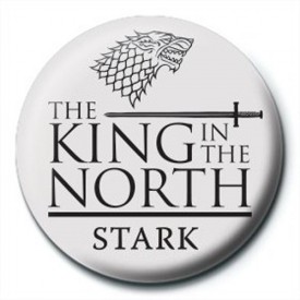 Placka Game of Thrones - King in the North