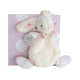 Doudou Plyšový králíček růžový 26 cm