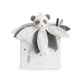 Doudou Dárková sada - plyšový usínáček panda 26 cm