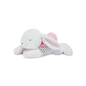 Doudou Plyšový králík s růžovou bambulkou 65 cm