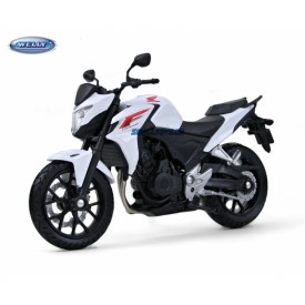 Welly - Motocykl Honda CB500F model 1:10 bílá