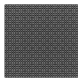 Sluban Bricks Base M38-B0833B Základní deska 25.6 x 25.6 cm šedá