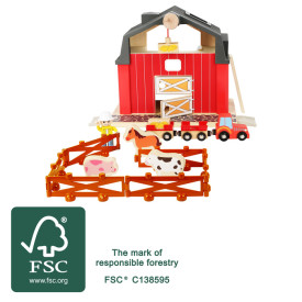 Small Foot Farma s příslušenstvím FSC Poškozený obal
