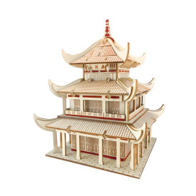 Woodcraft Dřevěné 3D puzzle Yueyang Tower