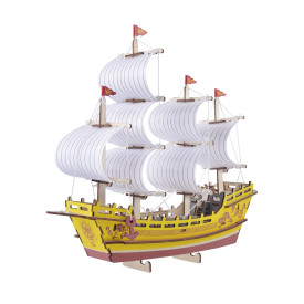 Woodcraft Dřevěné 3D puzzle Obchodní loď