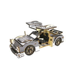 Woodcraft Dřevěné 3D puzzle Sportovní auto