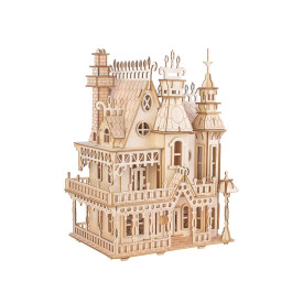 Woodcraft Dřevěné 3D puzzle Fantasy vila