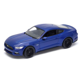 Welly - Ford Mustang GT (2015) model 1:24 modrý