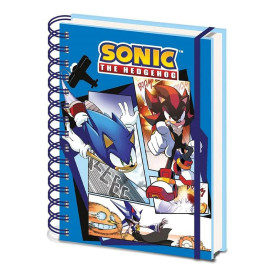 Zápisník Sonic the Hedgehog - Comic Strip Jump Out