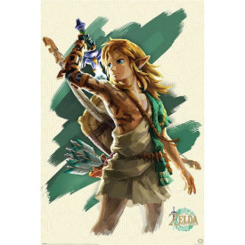 Plakát The Legend of Zelda: Tears of the Kingdom - Link Unleashed