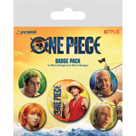 Sada placek One Piece Live Action - The Straw Hats