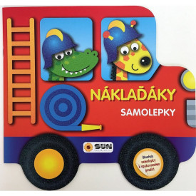 Náklaďáky - velké - opakovaně použitelné samolepky