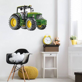 Dětské samolepky na zeď pro kluky - Traktor N.2 - 94x140cm