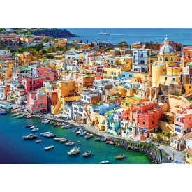 TREFL Puzzle Ostrov Procida, Kampánie, Itálie 500 dílků