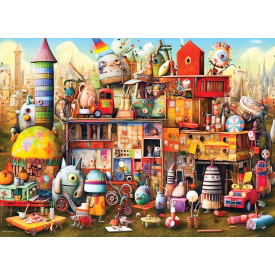 EUROGRAPHICS Puzzle Nepovedené hračky XL 500 dílků
