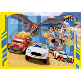 CLEMENTONI Puzzle Hot Wheels 30 dílků